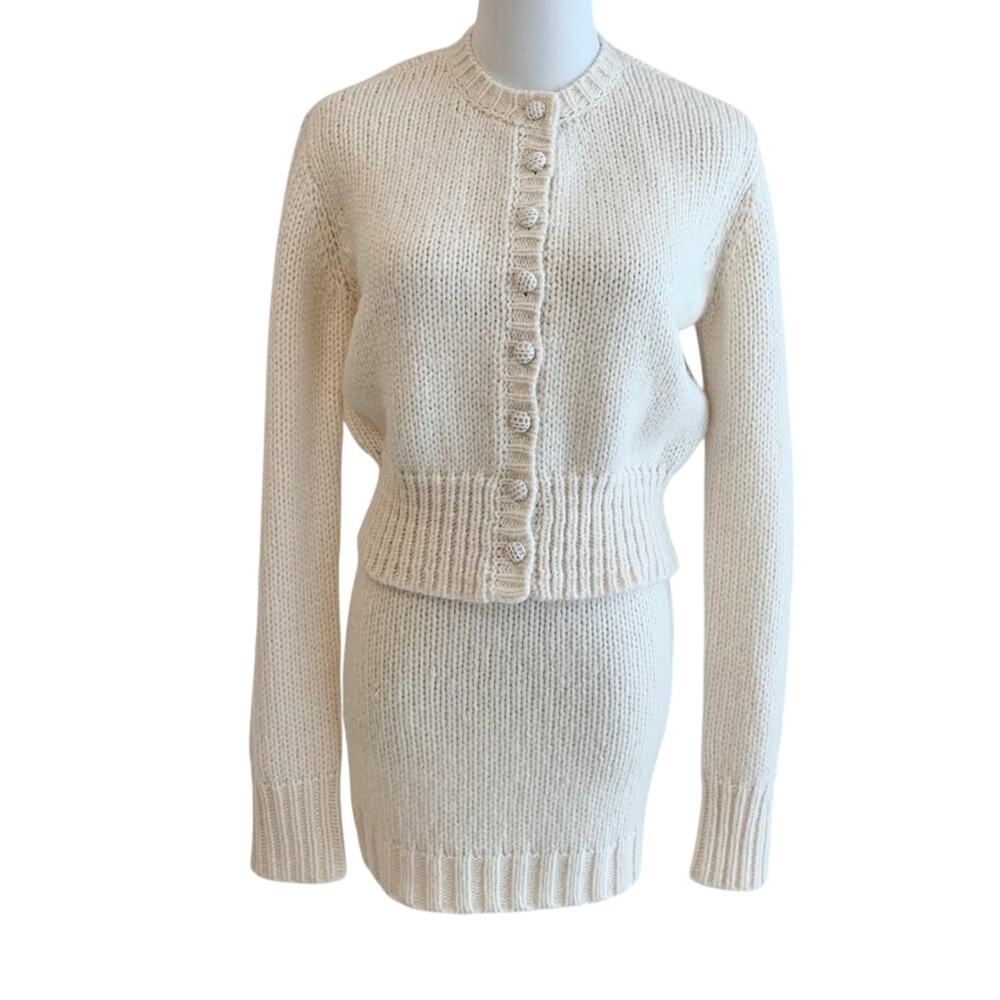 Helsa Annabelle Cardigan and Skirt Set M - Picture 7 of 9